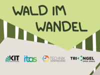 Werbeplakat für den Themenabend "Wald im Wandel"