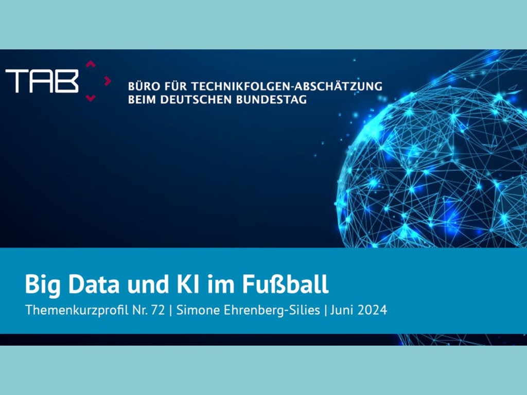 Cover der neuen Publikation über Big Data und KI im Fußball
